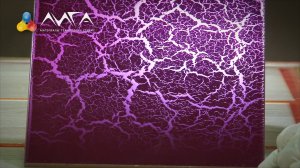 58. Крупный кракелюр на стекле с цветным грунтом