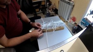 Как связать сплести баскетбольную сетку