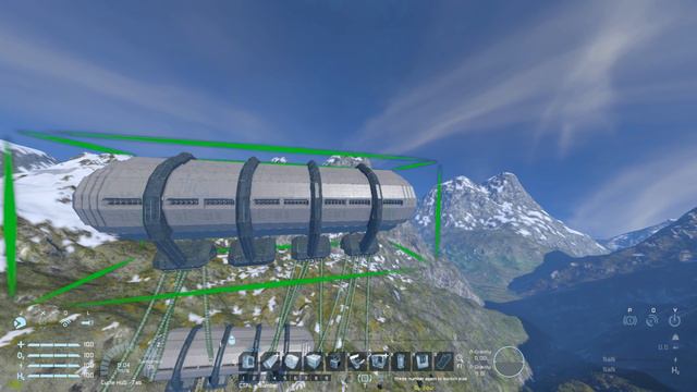 Space Engineers, Tendril Zeppelin смотреть онлайн