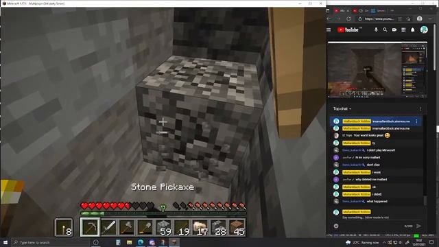 Minecraft Server Live JAVA смотреть онлайн