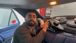 TÜRKİYE’DE İLK..! W124 KASAYA , HQR710 MONTAJI.! #kenwood #mercedes #w124