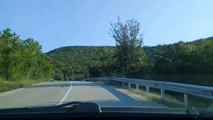 Севастополь. с.Родное. Дорога. // Нижнее озеро и озеро Родное. 17.08.2021.