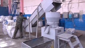 Пласткомпактор 55 кВт на пушенке ПП