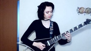Dethklok - Thunderhorse (Alyona Vargasova guitar cover)