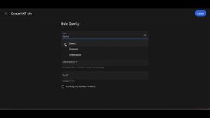 Создание NAT правила | TheWall Firewall