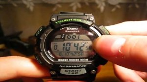 Часы Casio на солнечной батарее! Casio ILLUMINATOR STL-S100H