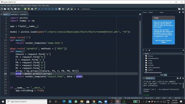 Model Deployment with Flask | End to End ML Productization