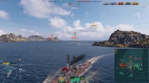 ?Обзор линкора C.Colombo // Корабль "Парадокс"!