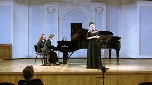 С. Рахманинов – «Христос воскрес», Евгения Кузнецова (меццо-сопрано)