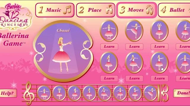 Barbie in The 12 Dancing Princesses Online Game