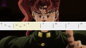 JoJo's Bizarre Adventure - Kakyoin's Theme [Bass Tabs Tutorial]