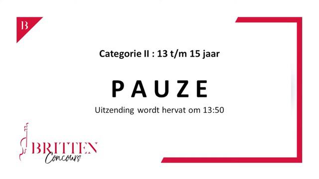 Britten Vioolconcours 2022 Cat II: 13 t/m 15 jaar смотреть онлайн