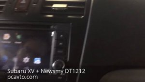 Subaru XV + магнитола на Android Newsmy DT1212 (pcavto.com)