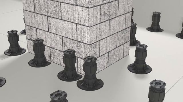 АТР12. Регулируемые опоры HILST Lift и лага HILST PRO в обход выступа или колонны (сложный вариант) смотреть онлайн