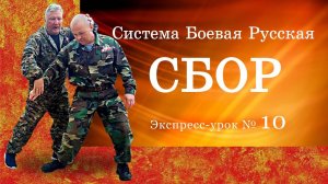 Экспресс-урок № 10 в Системе СБОР «Защита от противника, вооруженного ножом. Вариант 1»