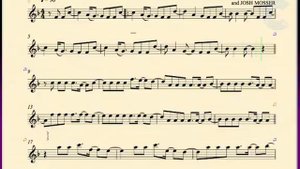 Soprano Saxophone - Demons - Imagine Dragons - Sheet Music, Chords and Vocals