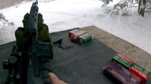 Тигр исп. 02 (СВДС) Отстрел на кучность Барнаулом.