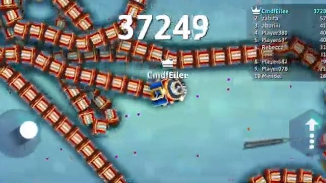 Рекорд игры Snake.io? самая большая змея за всю историю игры! Смотреть всем смотреть онлайн