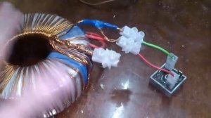 Зарядное для АКБ из трансформатора галогенных светильников. Charger