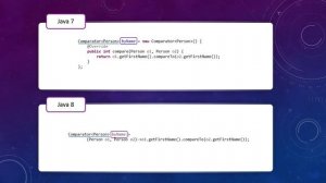 Comparators - Java 7 vs Java 8 | JDTechTips