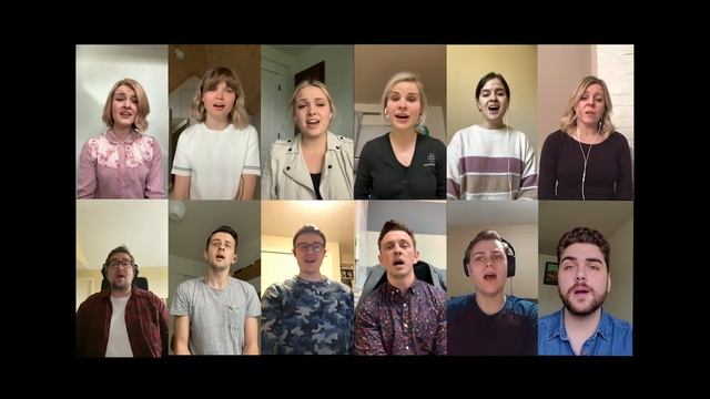 Держит Он меня / He Will Hold Me Fast (Виртуальная вокальная группа, церковь "Слово благодати")