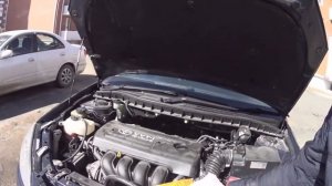 Как поменять воздушный фильтр на Toyota Premio 240