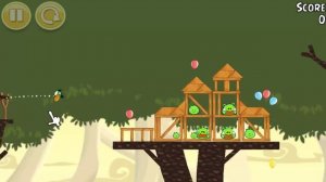 Мультик Игра для детей Энгри Бердс. Прохождение игры Angry Birds [45] серия