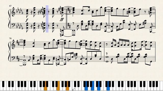 Papapa - Oresuki OP (piano cover) смотреть онлайн