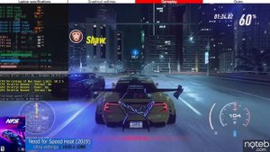 Dell Gaming G15 5515 - Need for Speed Heat Gameplay Benchmark (Ryzen 5 5600H, RTX 3050)