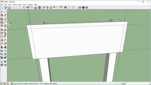 Стул в SketchUp