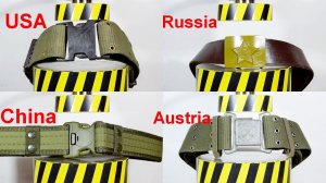 HYDRAULIC PRESS VS BELTS OF ARMIES OF DIFFERENT COUNTRIES