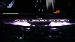 EVGA GeForce RTX 2080 Ti FTW3 Ultra Gaming RGB-Beleuchtung