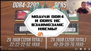 DDR4 VS DDR5 в ноутбуке. Стоит ли доплачивать?
