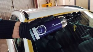 Нанесение антидождя на лобовое стекло, техцентр "Авто-Джей" Москва