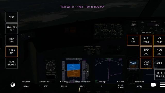 Как лететь на автопилоте в Infinite flight(подробный обзор)!