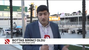 Bottas birinci oldu