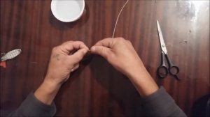 Как привязать блесну к леске. Узел Клинч