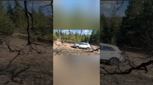 Hyundai Creta подъем в гору.