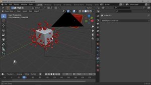 75. Blender. Particle System | Система частиц (Физика)