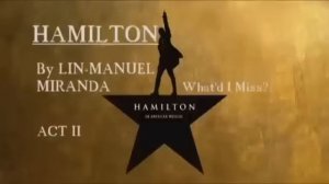 Full Hamilton Musical