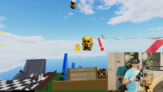 I went on a DATE in ROBLOX VR... смотреть онлайн