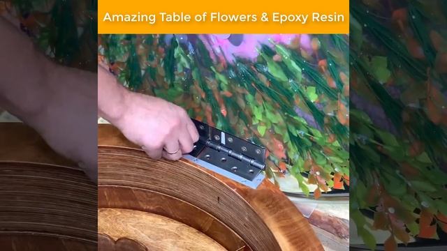 DIY Amazing Table of Flowers and Epoxy resin #4 Удивительный стол из цветов и эпоксидной смолы смотреть онлайн