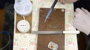 Как обработать и залудить жало паяльника.