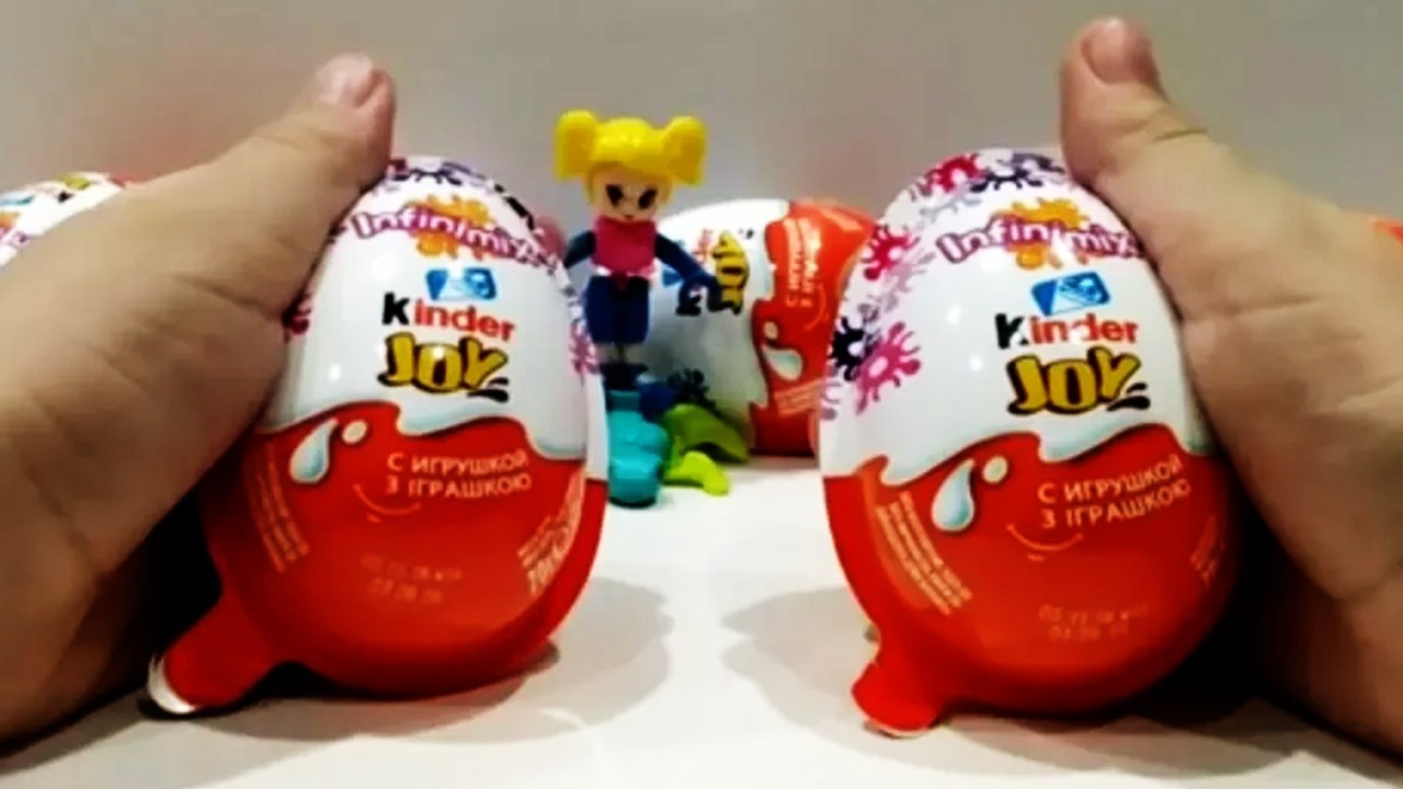 Киндер Сюрприз ? Обзор коллекций игрушек Kinder Surprise Джой Инфинимикс видео для детей ? #Kinder