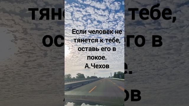 Если человек не тянется к тебе,оставь его в покое.А.Чехов #любовь #жизнь #стихи #цитаты #жизнь