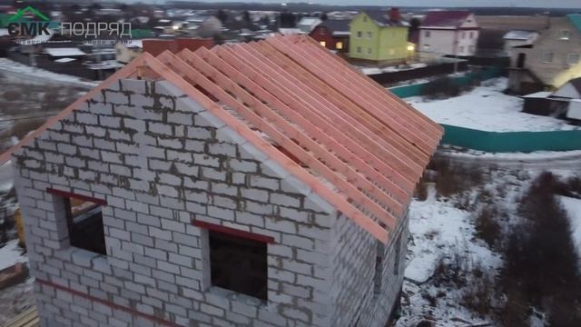 Монтаж кровли дома в п. Фролы. Посмотрите как мы делаем это качественно и красиво ?