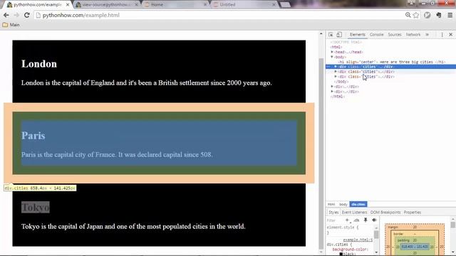 Python 28.4 Webscraping with python Beautiful Soup - Webscraping Example