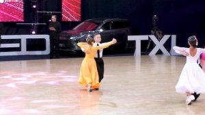 Медленный вальс / Дети 2 St (Open) 1/2 - Чемпионат Минска (20.05.2023) спортивные бальные танцы
