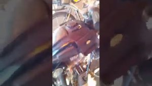 Кожаная накладка на бак мотоцикла Урал