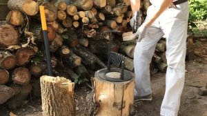 ? Ручной дровокол «Kolundrov» против колуна Vipukirves Leveraxe